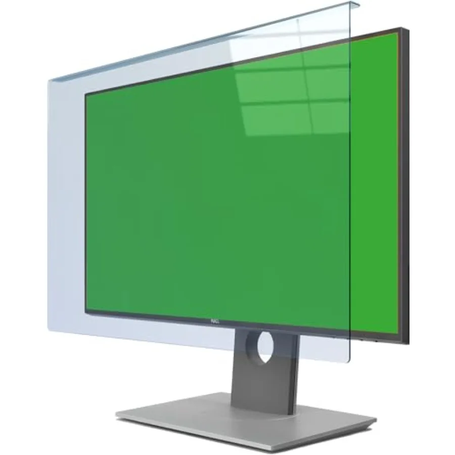 

2-Pack 24 Inch Hanging Anti Blue Light Monitor Screen Protector for 23-24 Monitors Blocks 87 460nm Blue Light 97 UV 93 HD Clari