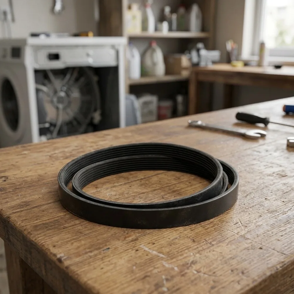 Washing Machine Drive Belt 4838833 Replacement Rubber Belt for Appliance Repair Fits Select Washer Models with OEM Spec