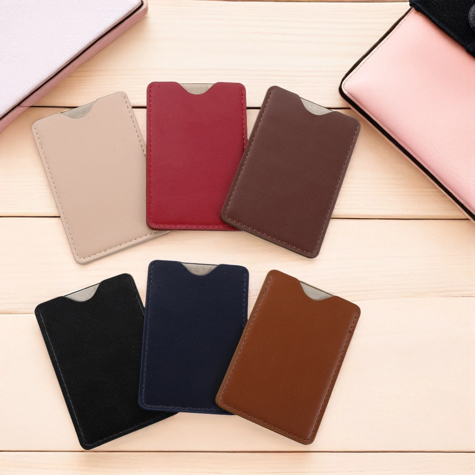 6Pcs Card Protector Sleeve - Anti Theft Credit Card Security Sleeve - NFC Blocking Protection for Men's Cards in Wallet