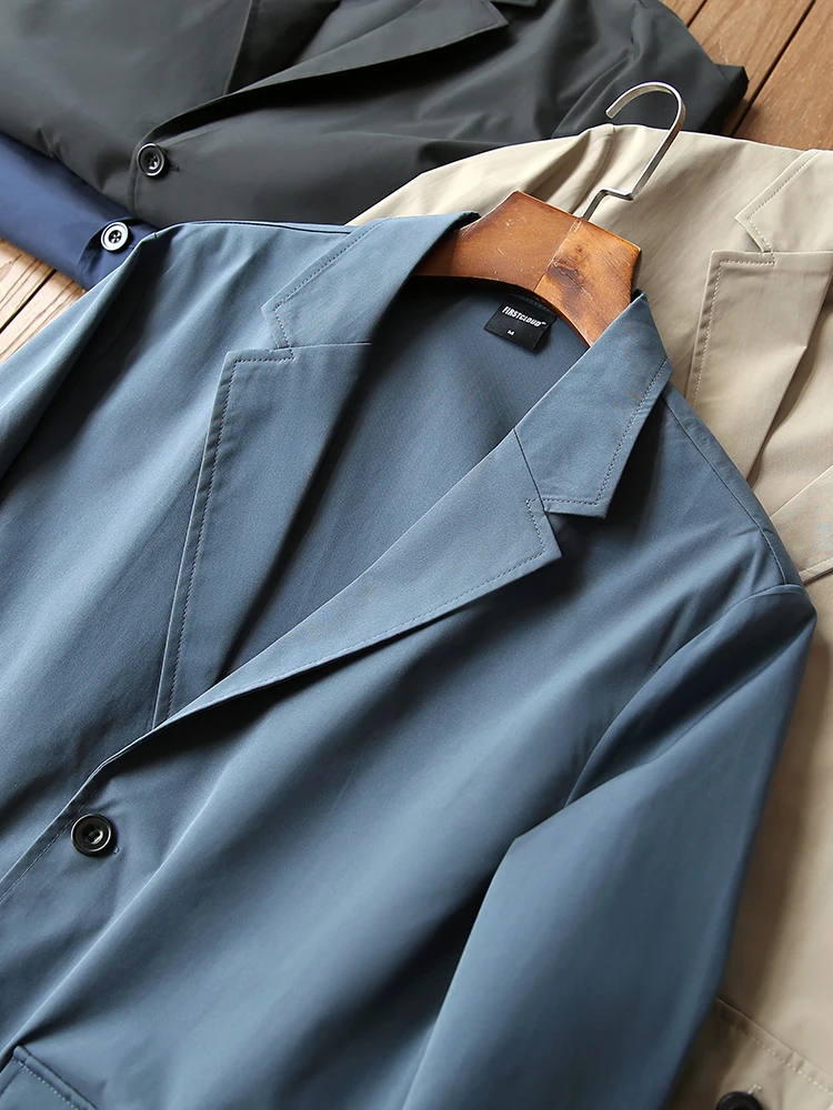 

Мужская летняя тонкая ветрозащитная куртка для активного отдыха, дышащая, влагоотводящая, модная, для повседневного и делового стиля