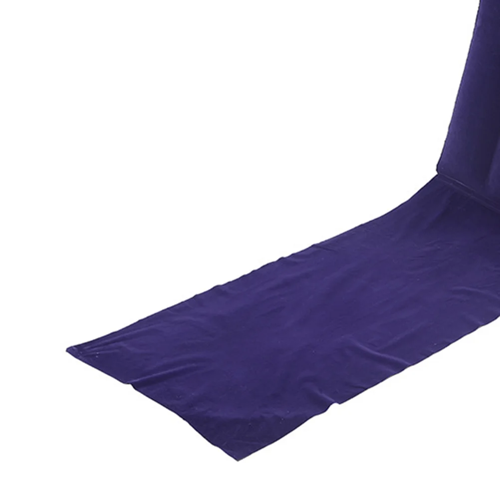 

Triangle Inflatable Pillow Portable Camping Mat Purple Lightweight Waterproof Picnic Mat Multifunctional Pad for Travel Hiking