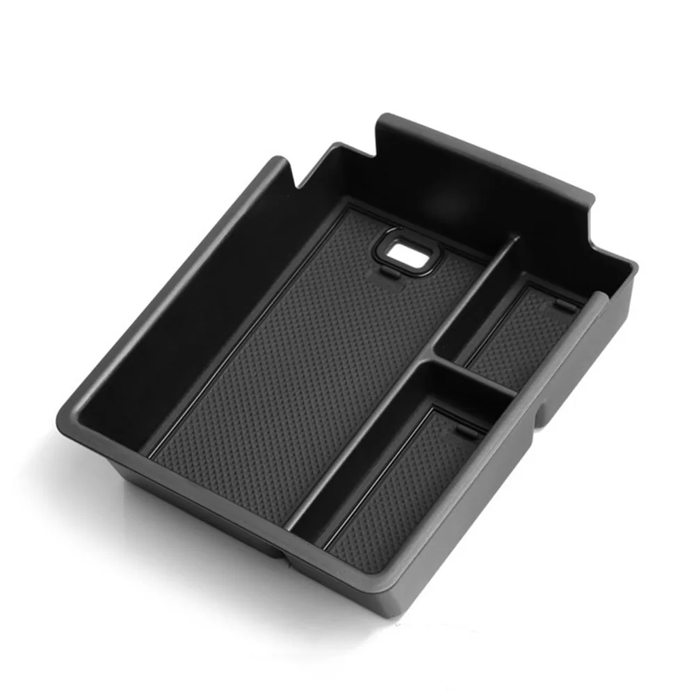 For BYD Song PRO DMI 2025 Car Storage Box Console Armrest Storage Box Black Direct Replacement Increased Storage Space