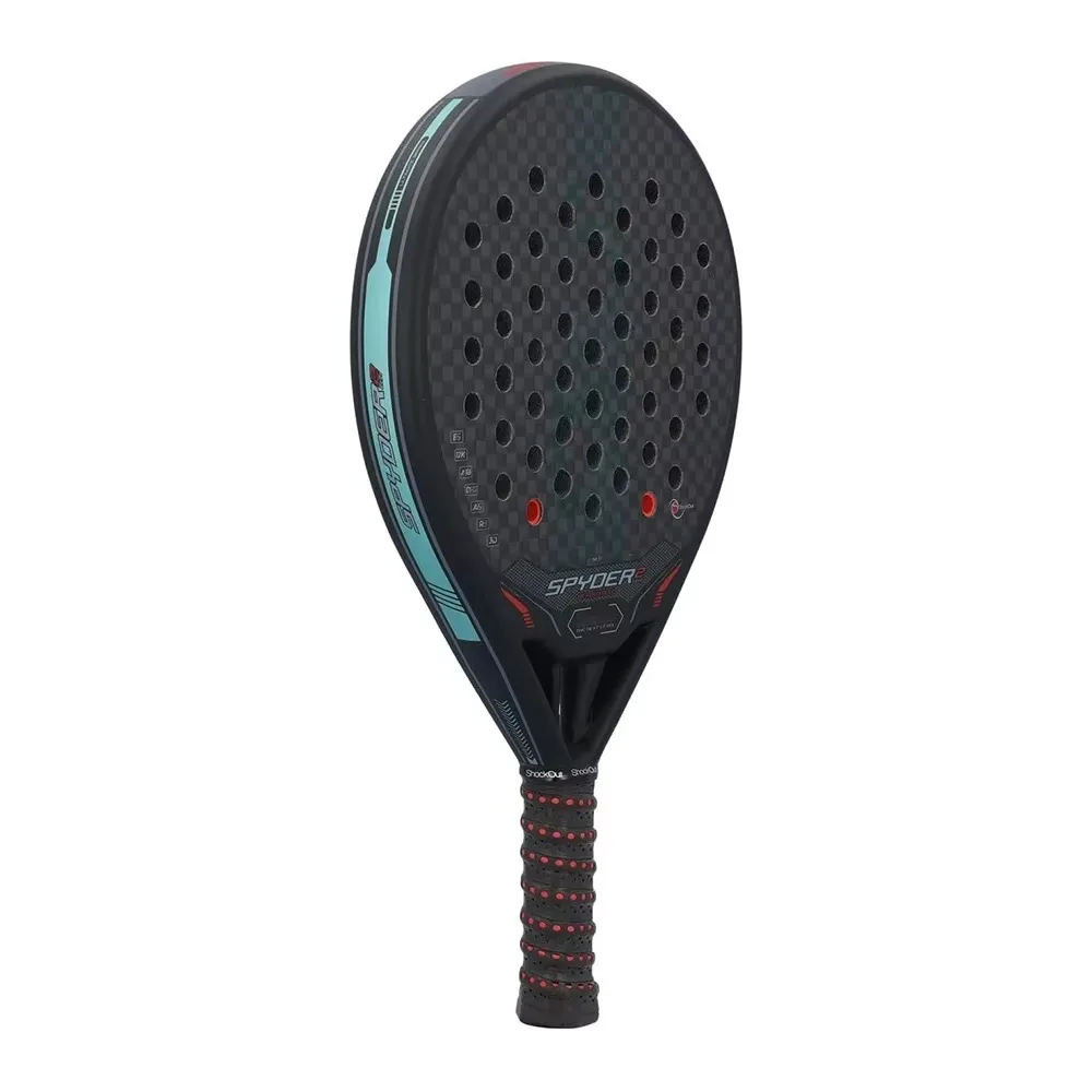 Padel Racket Carbon Fiber Surface with3K 12K 18K EVA Memory Flex Foam Core Lightweight Padel Racquet