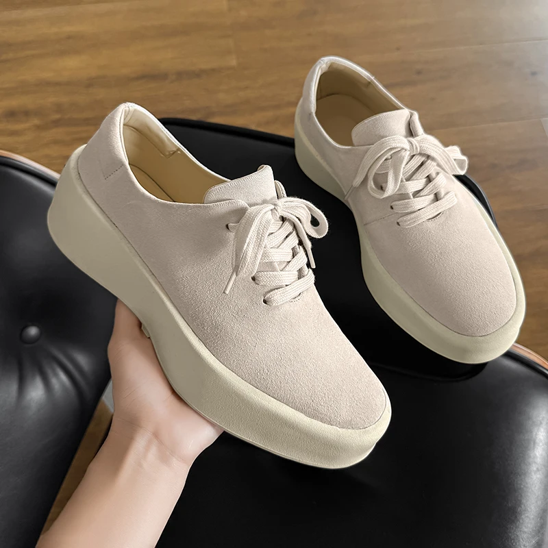 

Men Shoes Matte Comfortable Casual Soft Sole Summer New Low Top Fashionable Lace Up Shoes