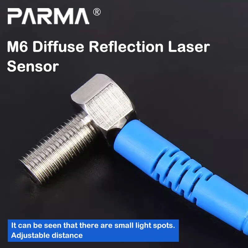 M6 right-angle 90° elbow for infrared sensor, laser sensing sensor, diffuse reflection photoelectric switch