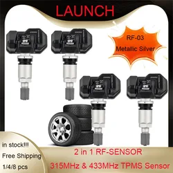 Lanuch FR Sensor 315/433MHz TPMS Sensor Tire Repair Tool Scanner Tire Pressure Monitor Tester Programming work with I-TPMS Tool