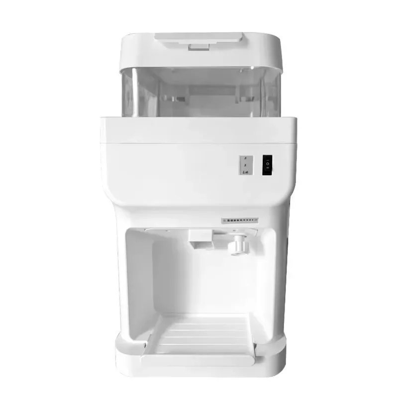 8L Electric Ice Shaver Commercial Ice Crusher Snow Cone Machine with Household Outdoor Use High Performance Easy Operation