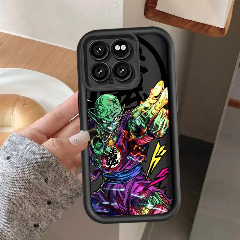 Casing HP Art D-Dragon Ball Cool Saiyan untuk Xiaomi Mi 17 15 14 13 12 14T 13T Pro Max Lite Eye Ladder