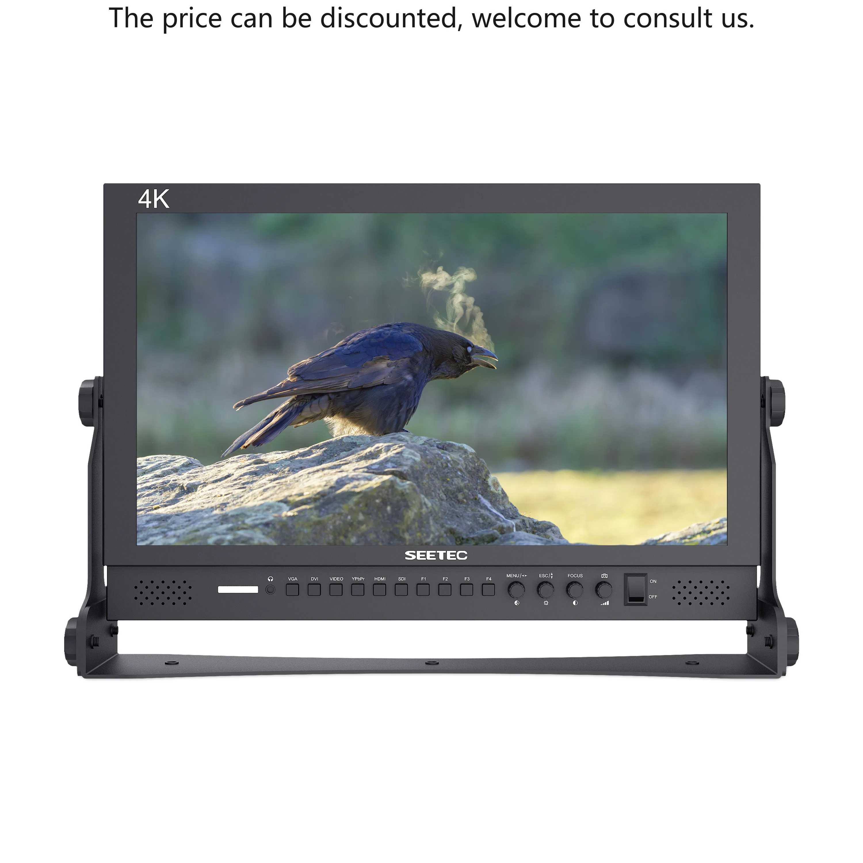 

SEETEC FEELWORLD P173-9HSD Aluminum Full HD 1920x1080 3G-SDI/ HDMI Broadcast-level Dir IPS LCD 17 Inch Monitor