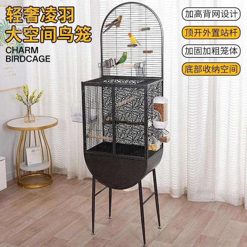 Large Villa Bird Cage for Parrots Cockatiels Lovebirds and Other Small to Medium Birds Suitable for Indoor Outdoor Use All