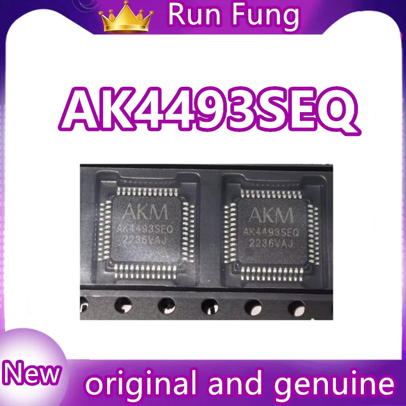 

AK4493 AK4493SEQ AK4493SEQ-L LQFP48 2-канальный 123 дБ 1 шт./лот