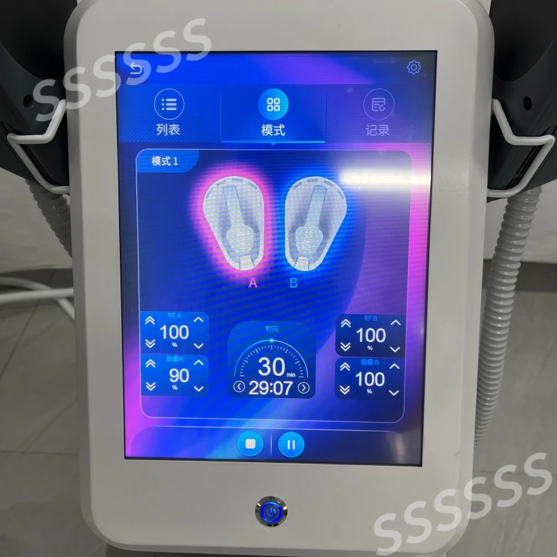 15 Tesla 200HZ EMS RF Body Sculpting เครื่อง DLS-EMStaixl Sculpt กระตุ้นกล้ามเนื้อไขมัน Remova Butt Build Slimming เครื่อง 6500W