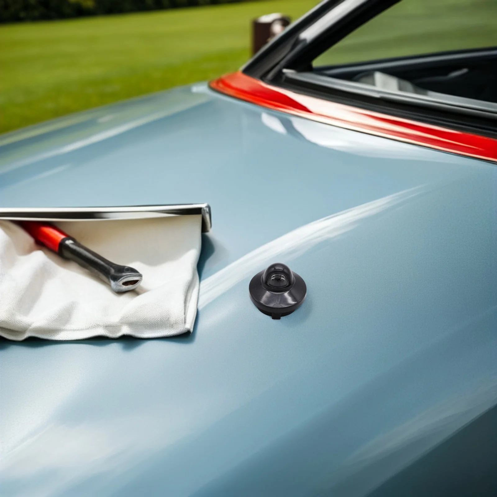 

Pickup Truck 90-14 Waterproof Car Plate Light Shade Rubber Bulb Protector Weather Resistant Design Car Taillight Shade