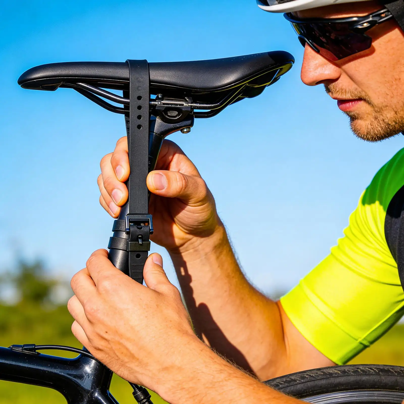 

Reusable Cable Ties 4 Pieces Adjustable Securing Tool Cable Management Ties With Buckle For Camping Hiking Travel Outdoor Skiing