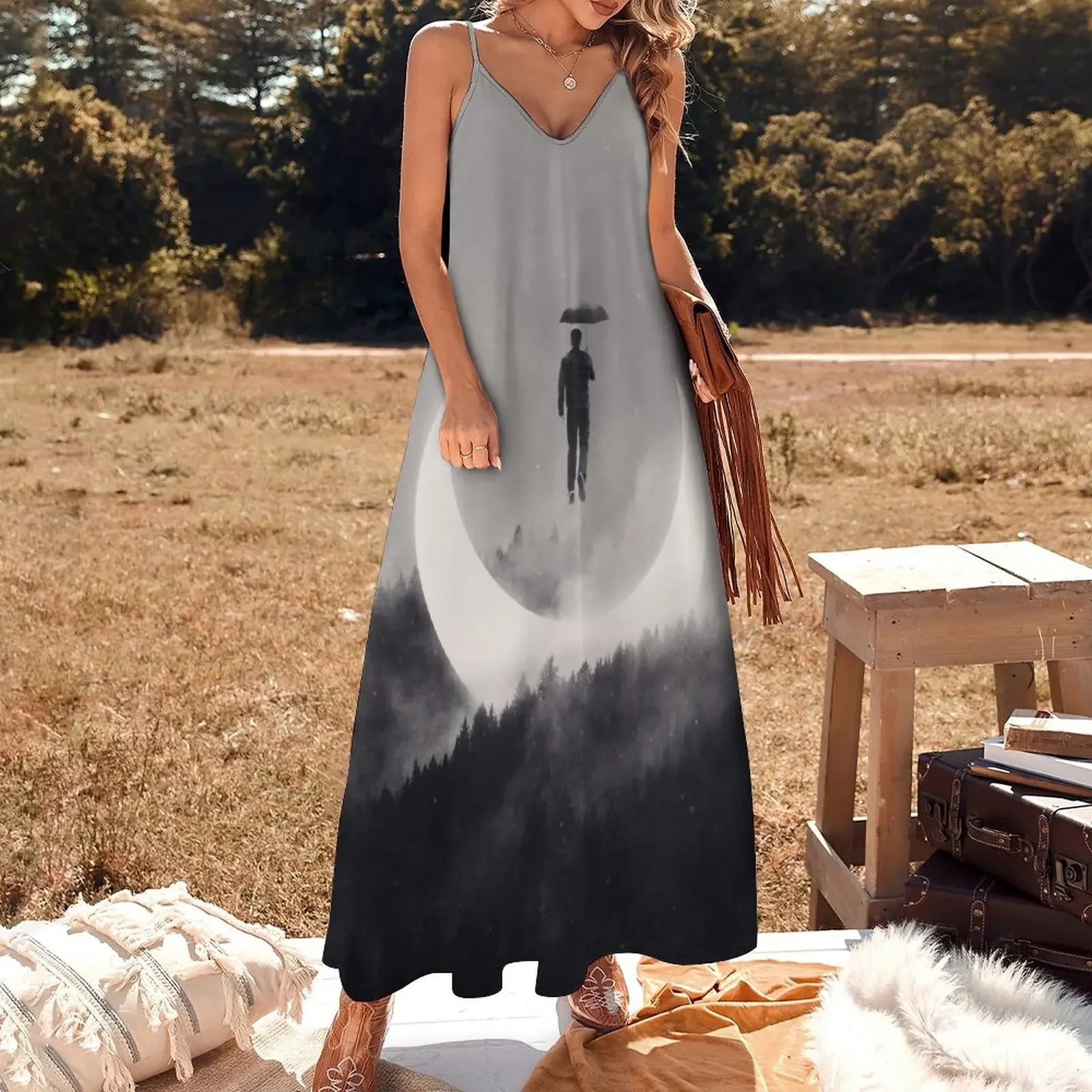 Chasing the Light Sleeveless Dress Womens dresses summer woman dress 2025