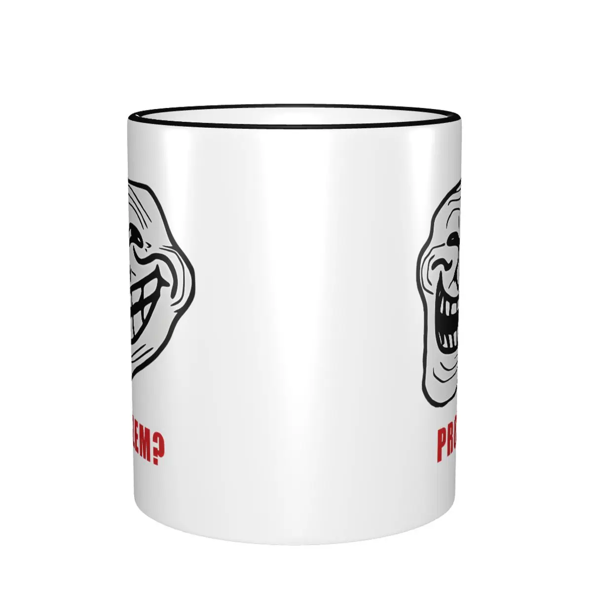 TROLLFACE MEME RAGE COMIC Coffee Mugs Cute Tea Cups For Office