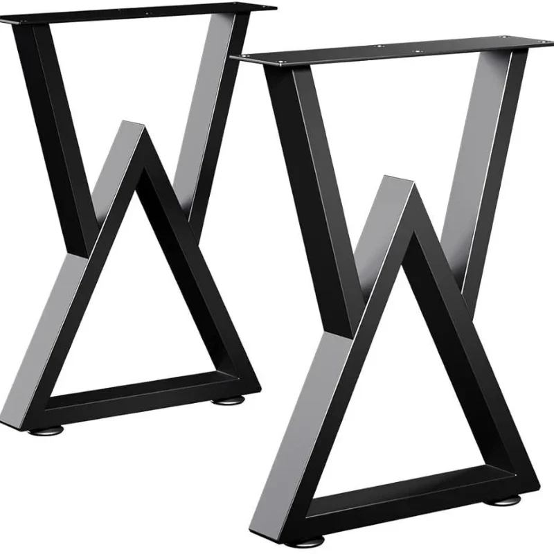 

Metal coffee table legs stool legs set of 2 black furniture legs 2 black