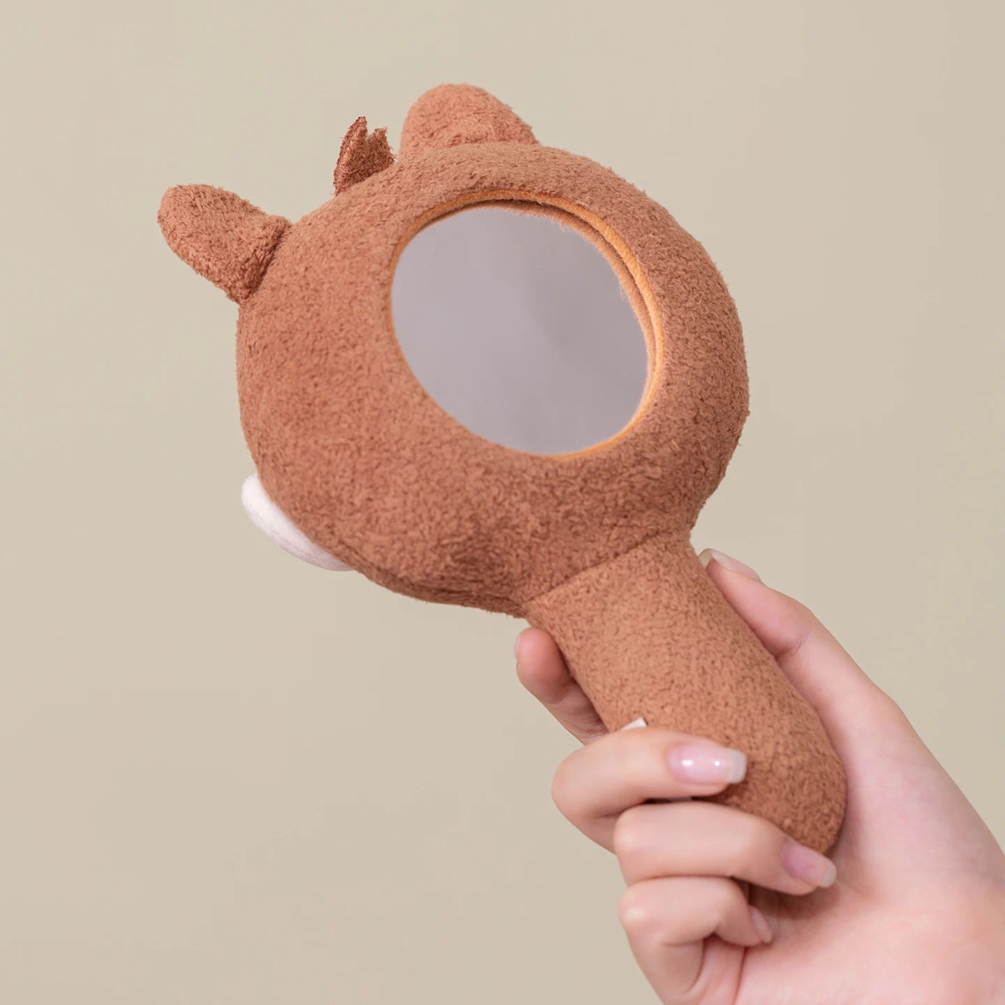《Nobody》​ Lion Dance Blind Box Serie Plush Doll Shoulder-Sitter Hand Mirror Gorilla Piggy Cute Mystery Box Keychain Bag Charm view 6