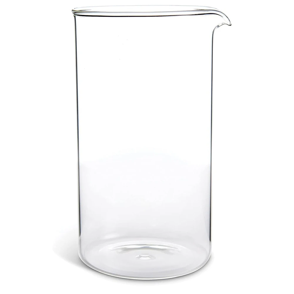 Borosilicate 3.3 Glass Universal Replacement Beaker for French Press Coffee and Tea Makers - Enhance Your Brewing Experience