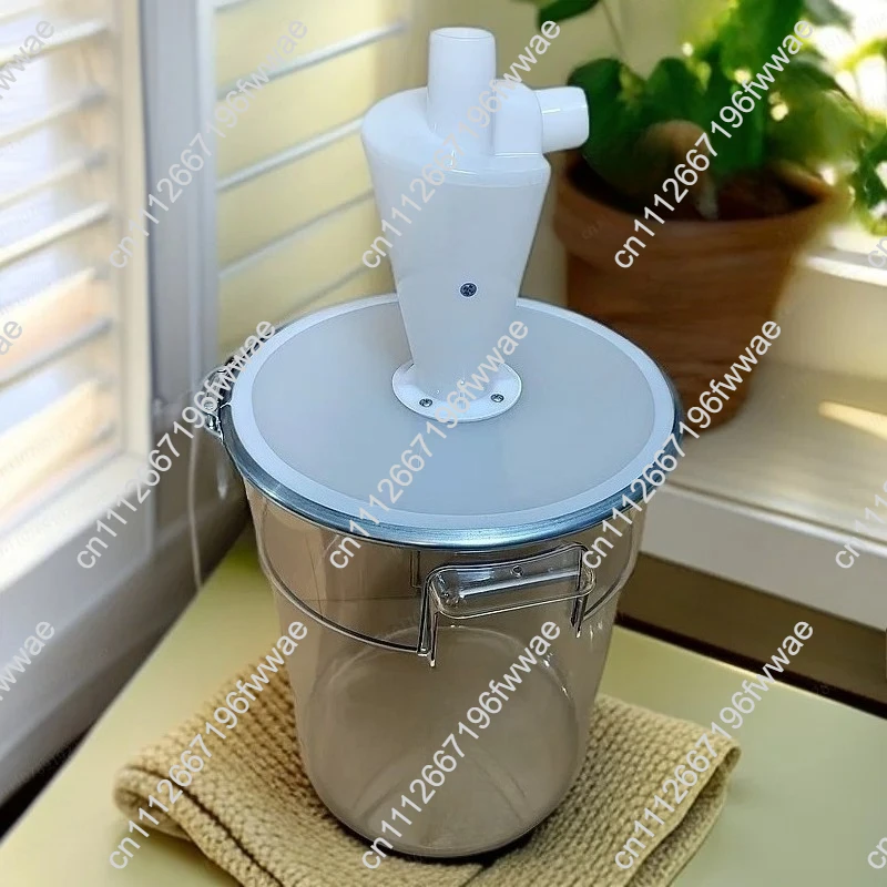 Small cyclone separator, dust collector, putty powder grinding, vacuuming, dust collection bucket, precious metal dust recycler