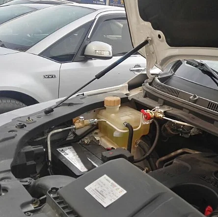 

1 комплект газовых стоек для Huansu H3 2015-2019, подъемная опора переднего капота, демпфер, опорные стержни амортизатора