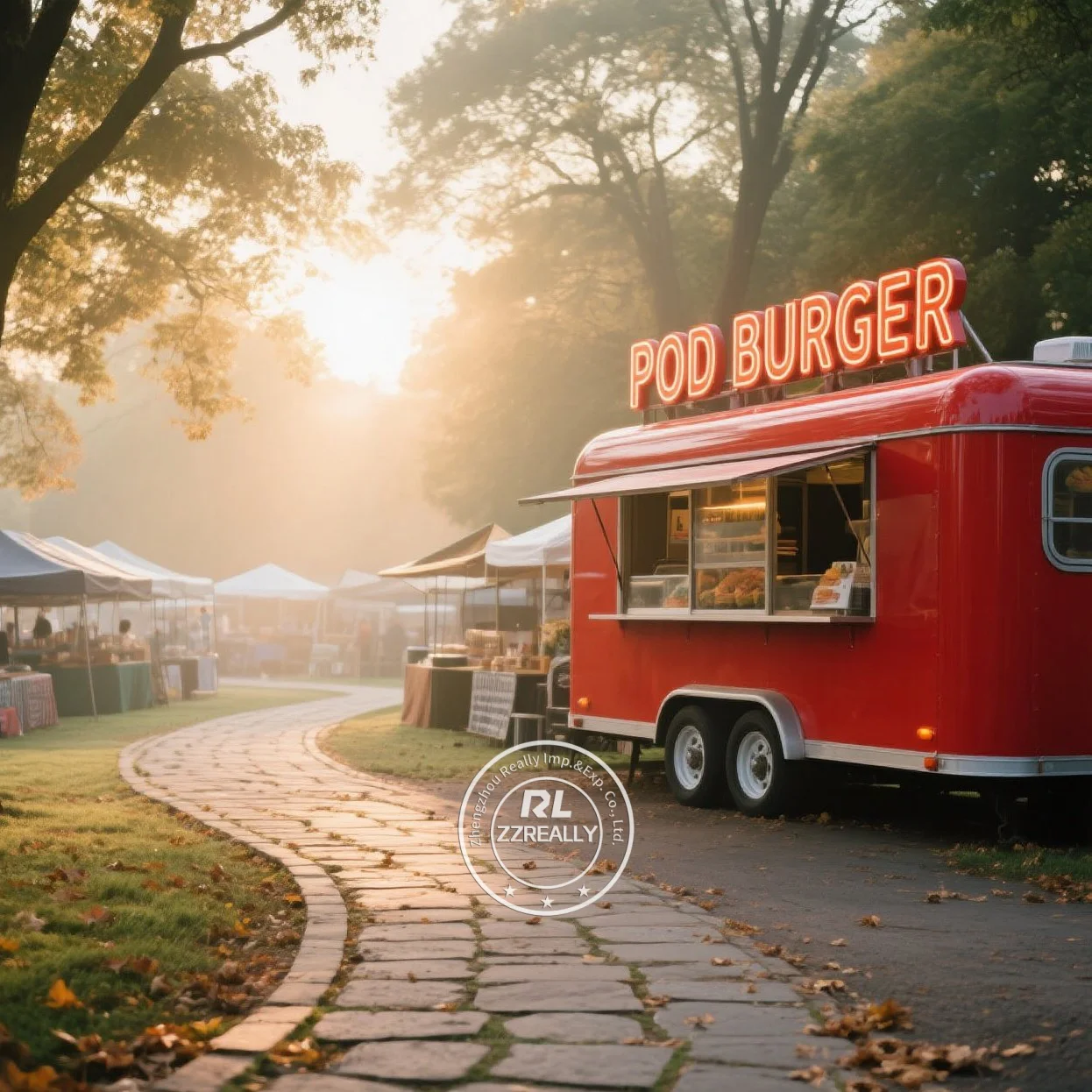 

High Quality Mobile Kitchen Food Trailer Hot Dog pizza Customized Food Cart for Outdoor Event Catering