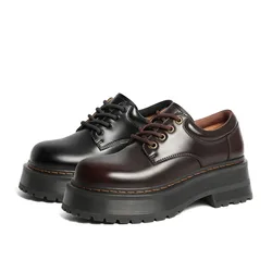 Shoes Woman Comfortable And Elegant Oxfords Clogs Platform British Style Autumn Casual Female Sneakers Round Toe Flats On Heels