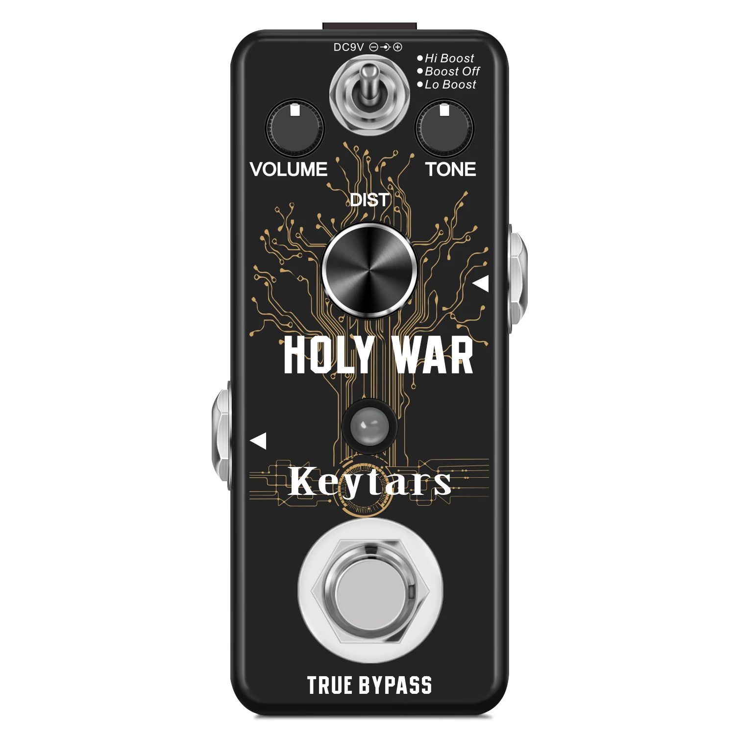 Rowin LEF-305 Analog Guitar Holy Way Effect Comprehensive Gain To Stimulate Heavy Metal Distortion Classic 80's Effector