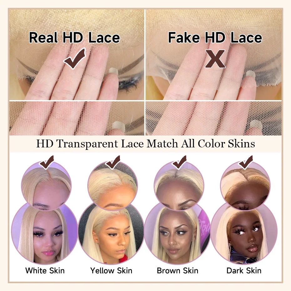 موجة عميقة 13x6 شعر مستعار بدانتيل أمامي 36 بوصة 220% # 4 باروكات شعر بشري برازيلي بدانتيل أمامي شفاف عالي الدقة بلون بني شوكولاتة للنساء