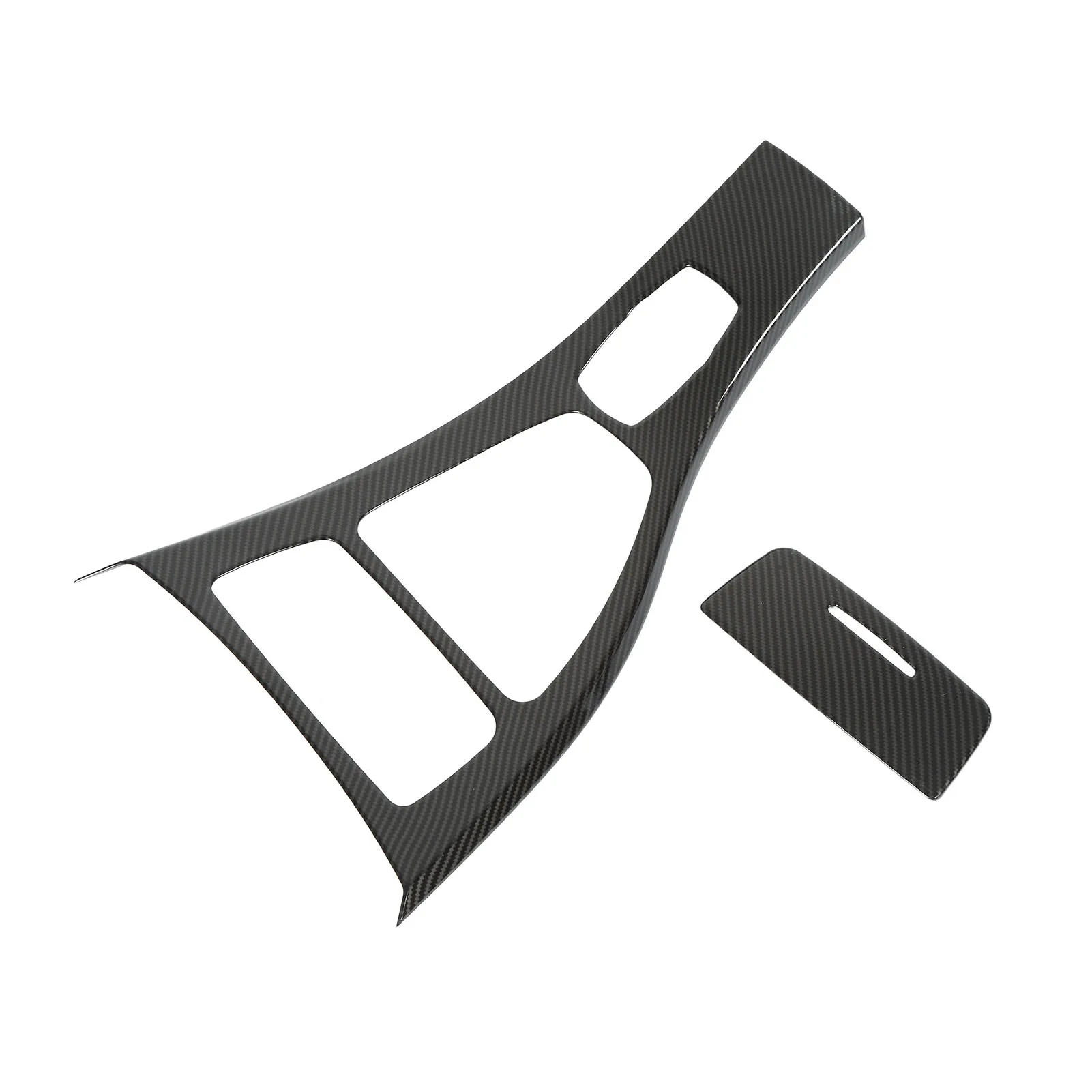 

Центральная панель управления переключением передач, накладки из углеродного волокна, стильные наклейки для BMW 3 серии E90 2008-2012, автоаксессуары