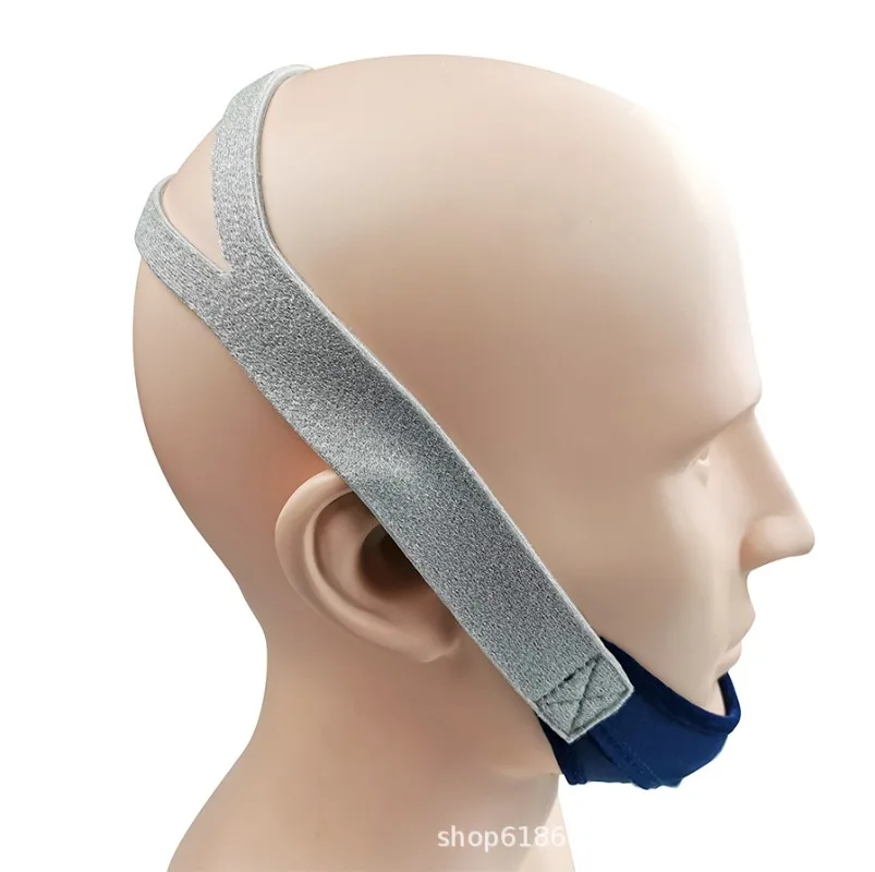 

Anti-Snoring Chin Strap for CPAP Users, Adjustable Breathable Chin Support Belt, Ventilator Mask Accessory
