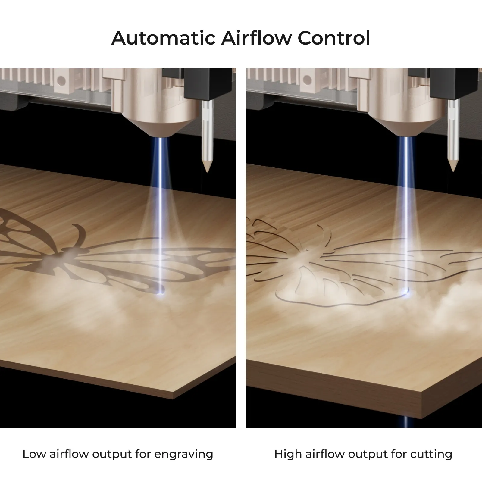 xTool Air Assist For xTool S1 Enclosed Diode Laser Cutter Laser Engravers