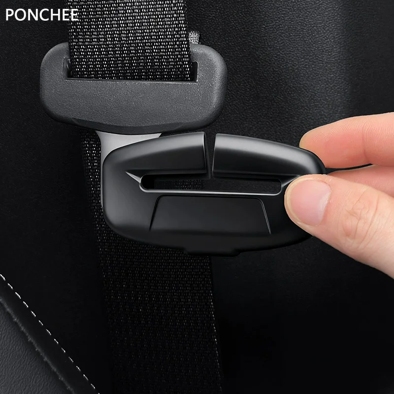For Xpeng L03 2026-2027 Safety Belt Silicone Protective Cover Scratch-resistant Reduce Abnormal Noise Automobile Supplies