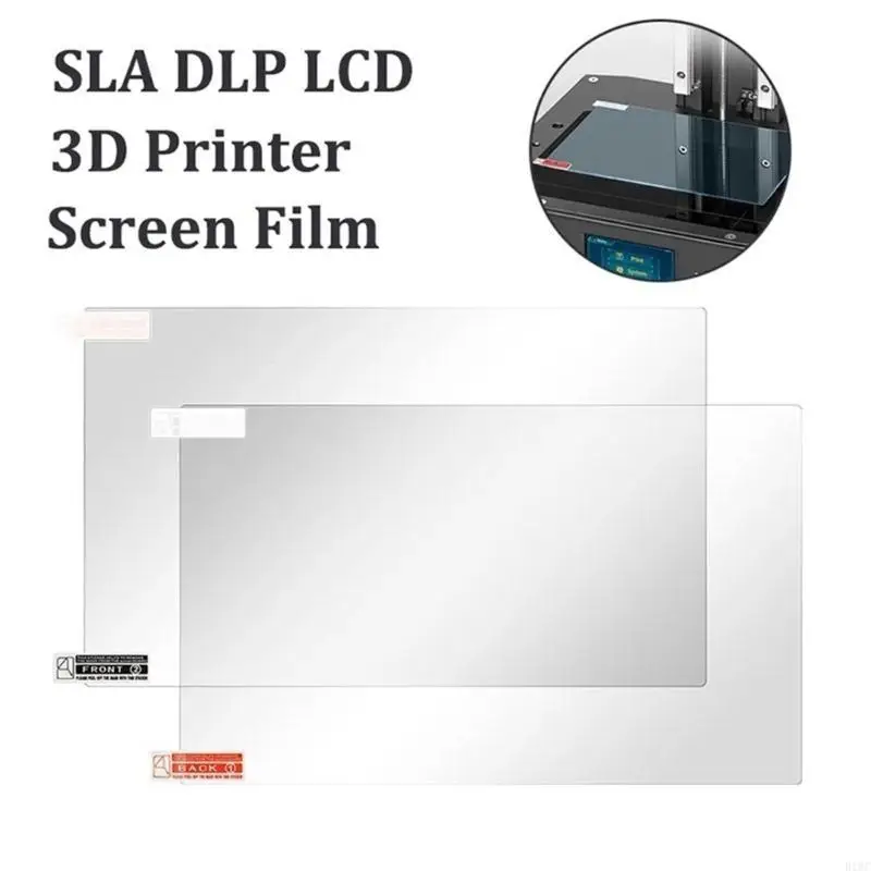 10.1Inch 3D Printer Screen Protector Film High Transparency Scratch Resistant Easy Install for 3D Printing 5/10PCS 