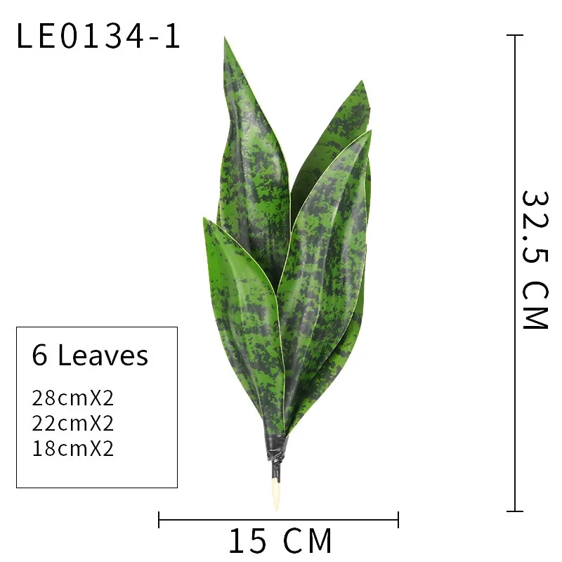 35CM Artificial Succulent Plants Tiger Orchid Indoor and Outdoor Aloe Vera  Tropical Fake Leaves Room Desktop Party Home Decor - AliExpress 15