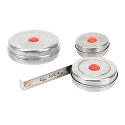 Measuring Tool Mini Retractable Tape 1m 2m 3m Stainless Steel for Home Factory Office Woodworking Tape Measure