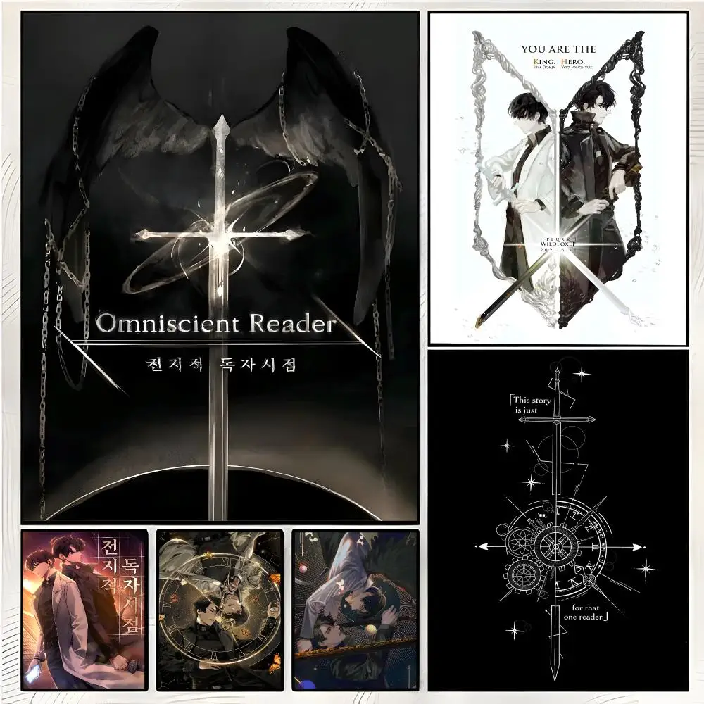 Novel Fantasy Omniscient Reader's Viewpoint Poster Superior Home Space  Indoor Decorative Art & Home Decor