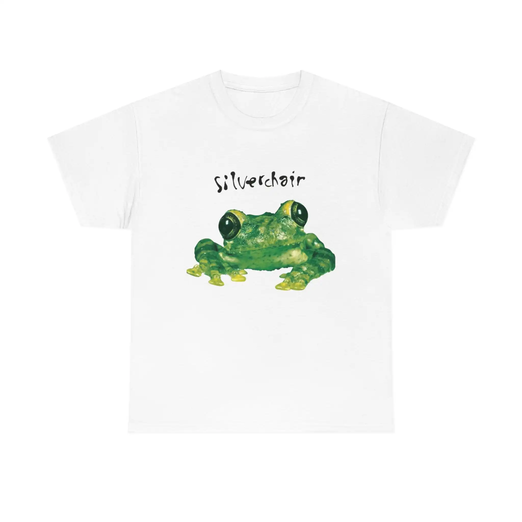 Silverchair - Frogstomp 95 Frog Essential T-Shirt , Unisex Heavy Cotton Tee