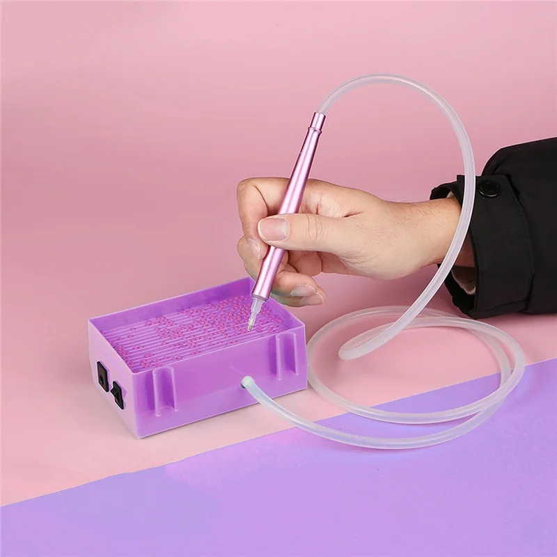 WOWFU-сосасывающее устройство для рисования, электрический всасывающий инструмент, портативный вакуумный набор ручек для рисования с питанием от USB для художественного ремесла