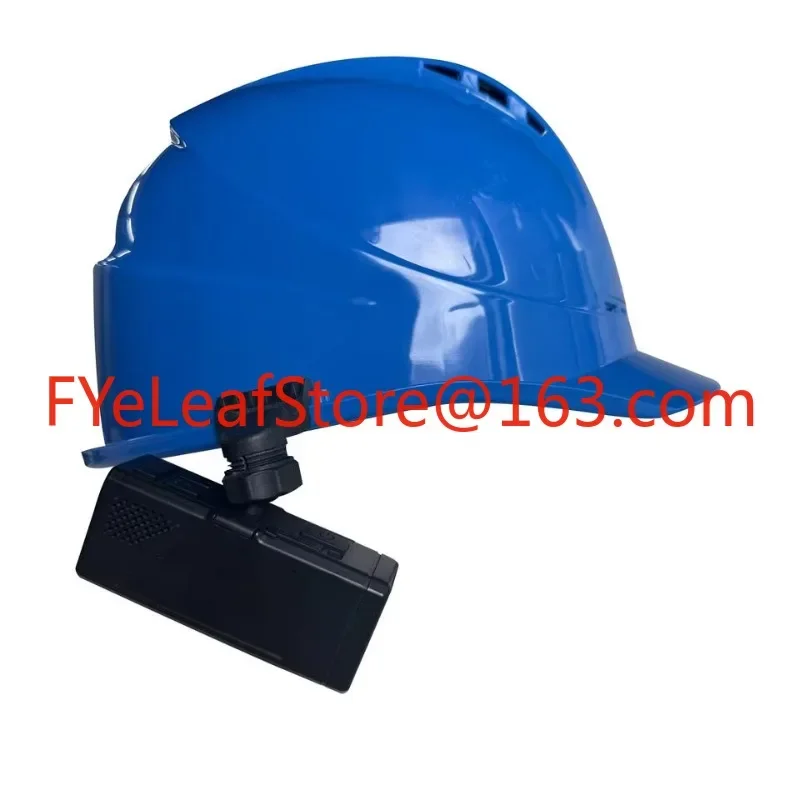 Live video Intercom Mini 4K Camera EIS Wireless Transmission Security Camera for Hard hat Construction site