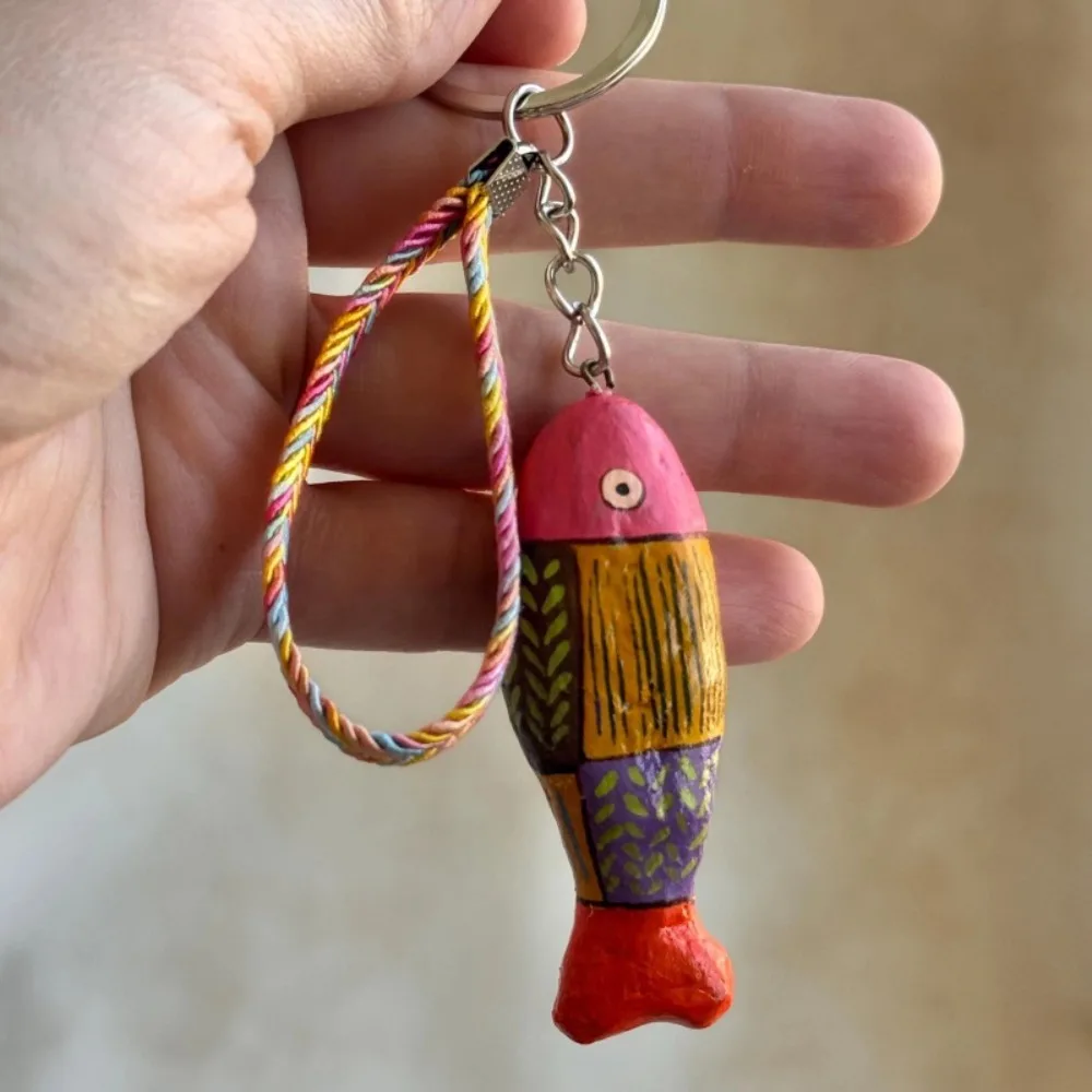 

Многоцветный кулон в виде маленькой рыбки, брелок для ключей, ожерелье «сделай сам», подвеска для мобильного телефона, милый мультяшный рюкзак, подвески, автомобильный аксессуар