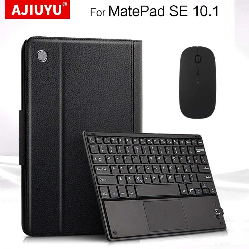 Smart Case For HUAWEI MatePad SE 10.1 Inch AGS3K-W20 Ags3K-AL20 2022 Tablet Shell Flip Stand Slim Bluetooth Keyboard Cases Cover