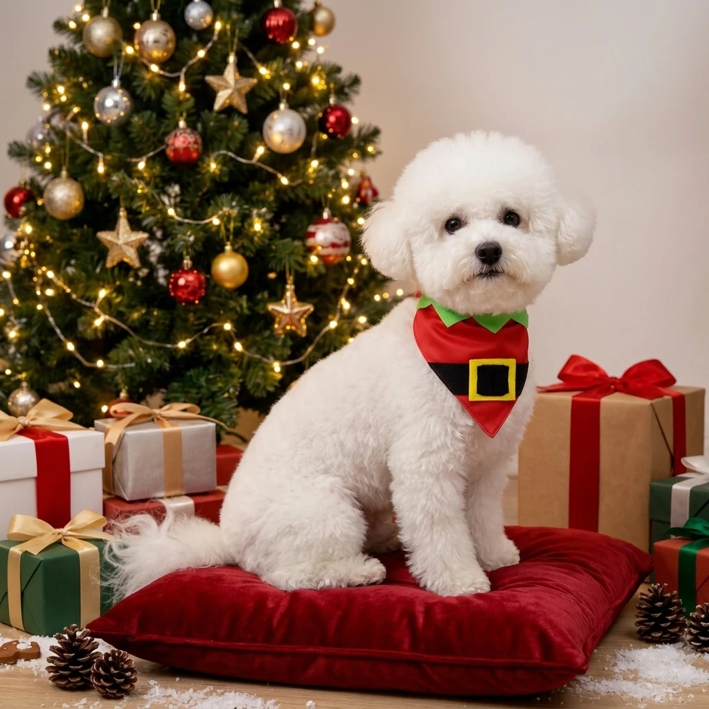 Hundebandana, niedliches Haust – Elf Costume Christmas Bewertung und Preis