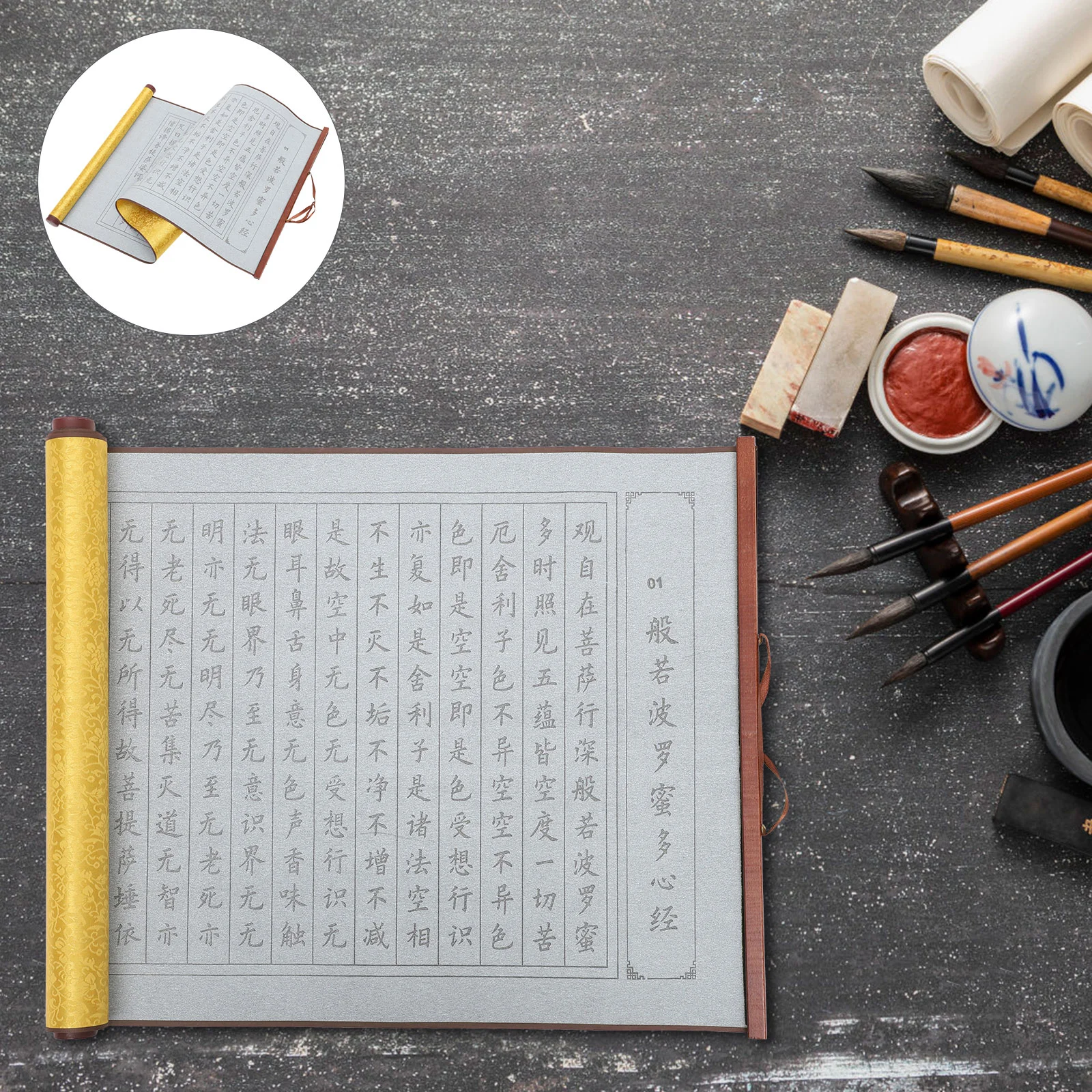 Writing Brush Reusable Cloth Water Accessories Calligraphy Chinese for Students Practice Child