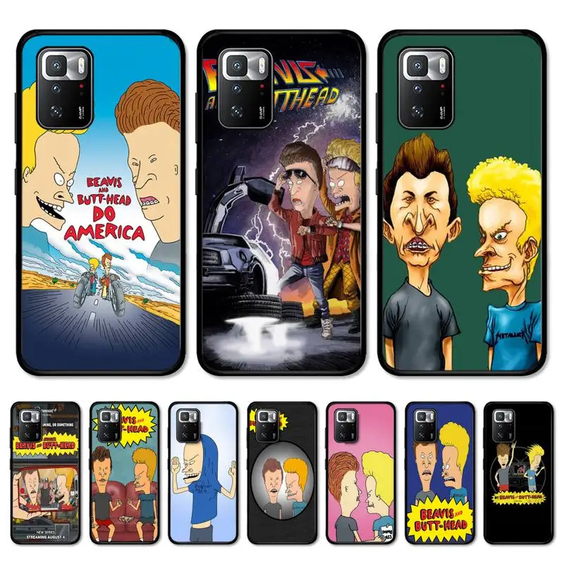 Beavis And Butthead Phone Case For Redmi Note 4 X 5 A 6 7 8 Pro T 9 Pro 9S 10 Pro 11 Pro 11S 11Epro PocoM3pro