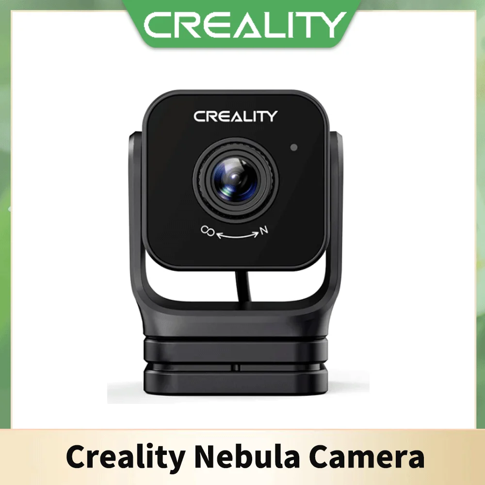 

Creality Official Nebula Camera 1080P HD USB Camera 24-Hour Real-time 3D Print Monitoring Time-lapse Filming Spaghetti Detection