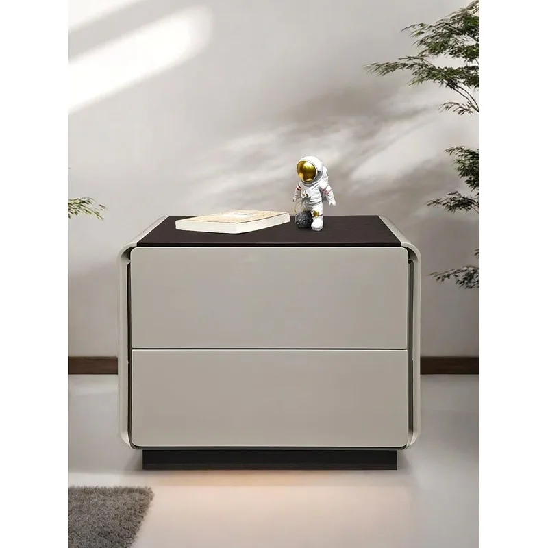 Bedside table household bedroom paint feeling, popular light luxury high-end feeling