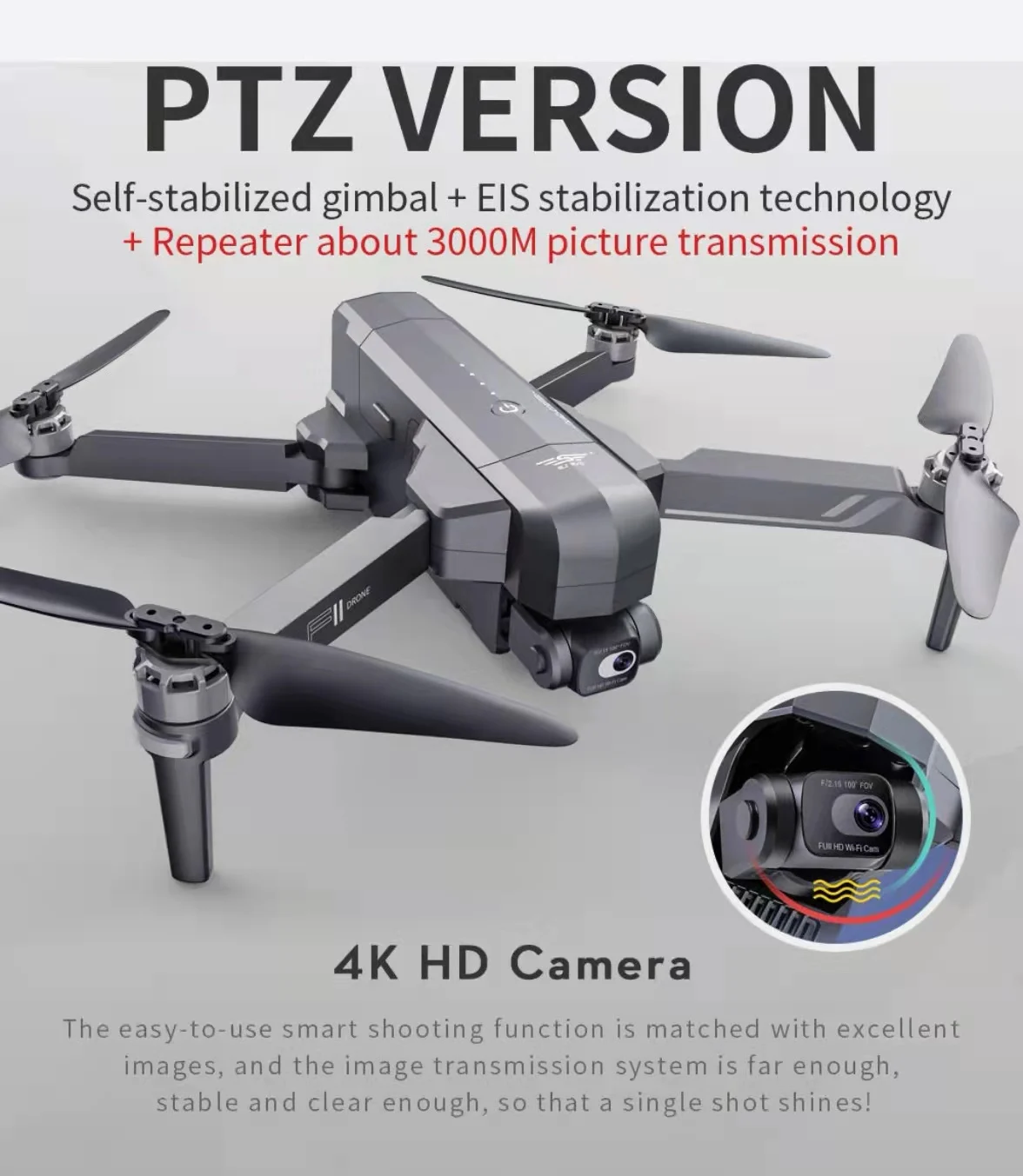 2023 nowa kamera F11S 4K PRO 3KM HD z gimbalem Drone 4K bezszczotkowy dron do fotografii lotniczej WIFI FPV GPS RC Quadcopter dron