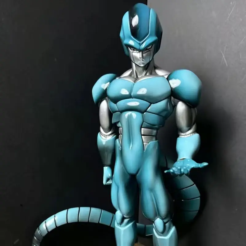 28cm Anime Dragon Ball Z Metal Cooler With Replaceable Head & Hands Movable Pvc Figure Collectible Model Toy Gift - view 2