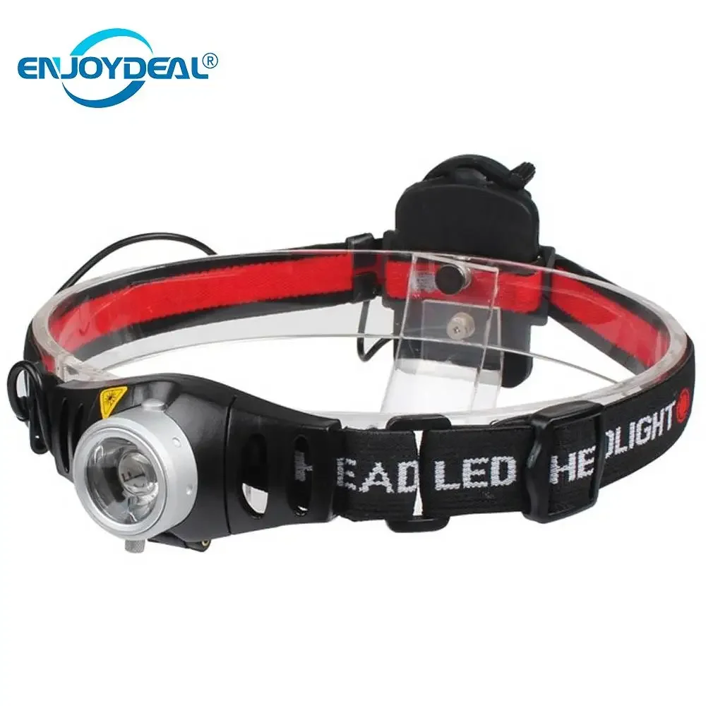 2000LM LED headlight Adjustable Focus LED Headlamp Head Light Torch Waterproof flashlight For Camping Fishing Hunting illuminate